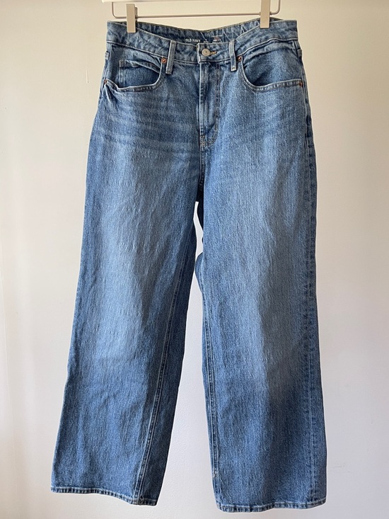 Old Navy Denim - Old Navy Wide Leg High Rise Denim Jeans Size 8
